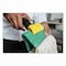Rubbermaid Commercial 60" Mop and Broom Handles, 1.13" Dia, Natural/Yellow, Wood FGH216000000 - alternate 3